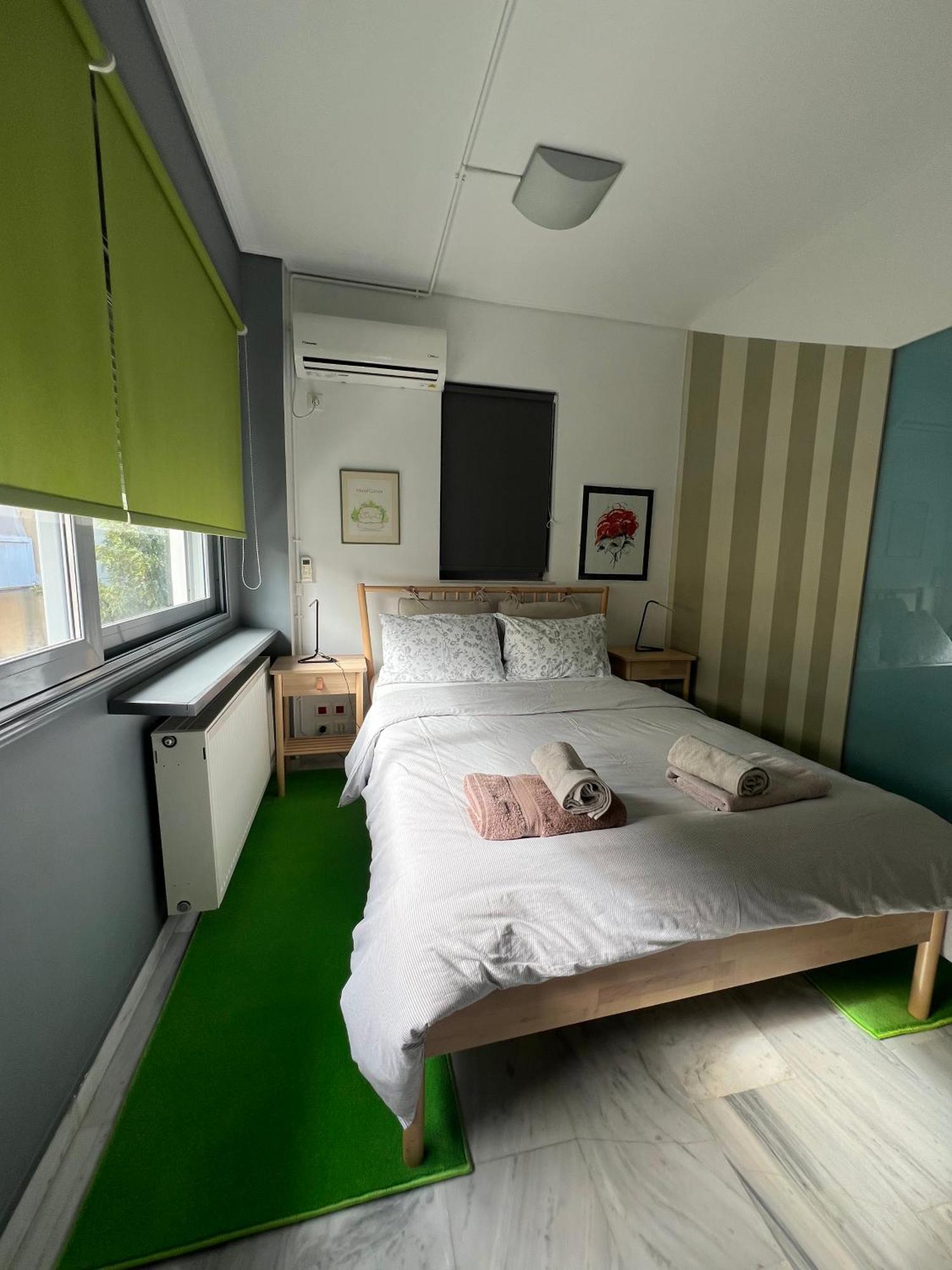 Green Apartment Near Marousi Hospitals & Oaka, By Promoshomes Maroussi المظهر الخارجي الصورة